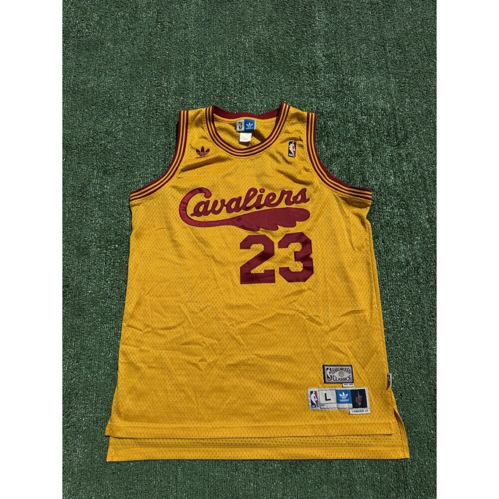 Rare Lebron James Cleveland Cavaliers Jersey - Hardwood Classics Adidas Large